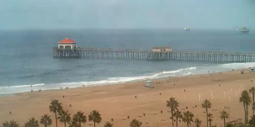 Playa de Huntington webcam - Los Ángeles