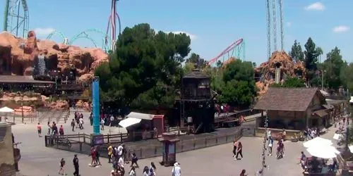 Knott's Berry Farm: parque temático de California webcam - Los Ángeles