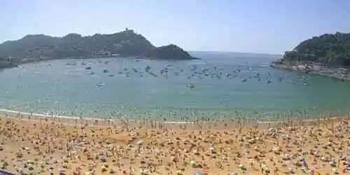 La Concha Beach Webcam