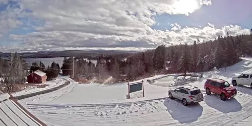 Car Parking near First Connecticut Lake Webcam