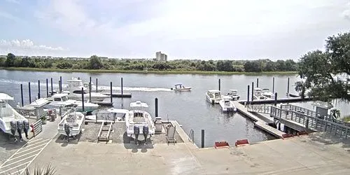 Ocean Isle Marina & Yacht Club on Intracoastal Waterway webcam