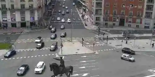 Denkmal für den Marquis von Duero Webcam