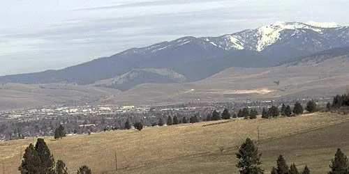 Vue sur la montagne dans la région webcam - Missoula