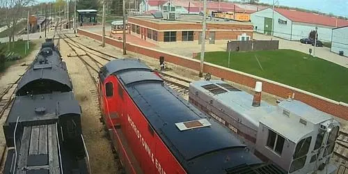 Musée ferroviaire de l’Illinois Caméra web