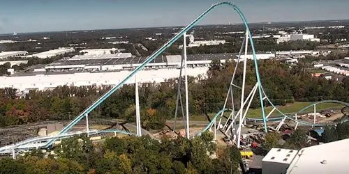 Nighthawk in Carowinds Webcam