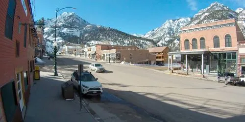 Tráfico en los suburbios de Ouray webcam