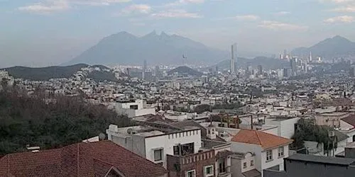 Panorama from above webcam - Monterrey