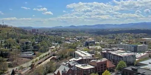 Asheville Panorama Centre-ville Caméra web