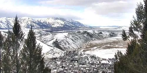 Jackson Panorama d'en haut webcam - Jackson