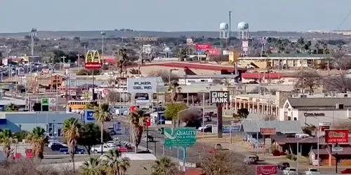 Del Rio Panorama from above webcam - Del Rio