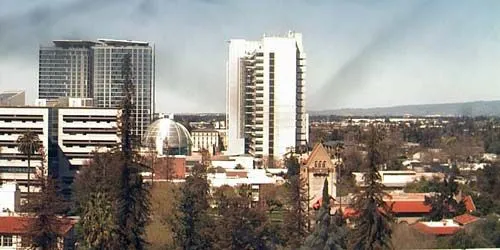 San Jose Panorama from above webcam