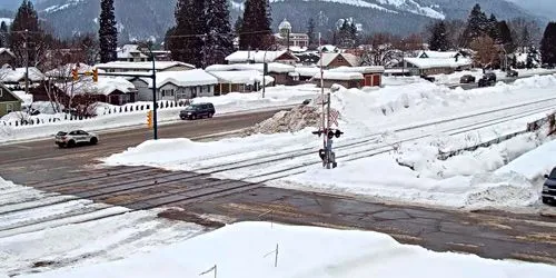 Panoramic city view webcam - Revelstoke