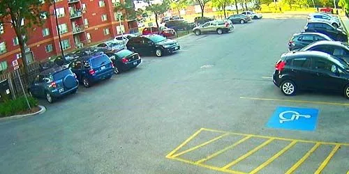 Parking en centre ville webcam