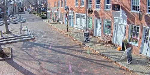 Peatones en Inn Street webcam - Newburyport