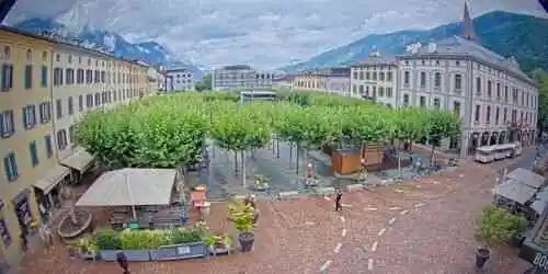 Центральная площадь (Place Centrale) Веб-камера