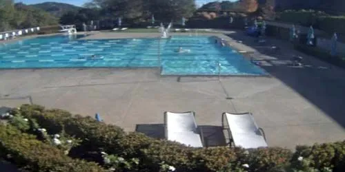 Swimming pool at Rafael Racquet Club Webcam