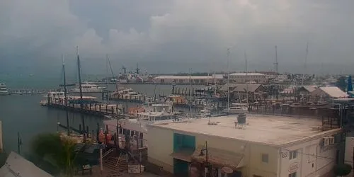 Revolving camera in the harbor webcam - Key West