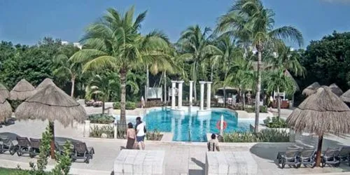 Piscine d’hôtel à Riviera Maya webcam