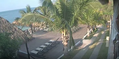 Vacacionistas en la Riviera Nayarit Webcam screenshot