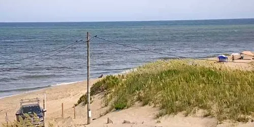 Plage de la ville de Rodanthe sur l’île Hatteras Caméra web