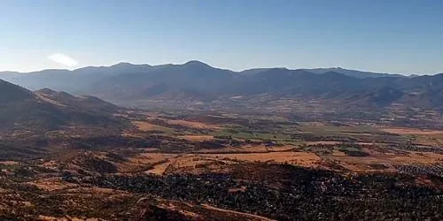 Panorama de montagne avec Roxy Ann Peak webcam - Medford