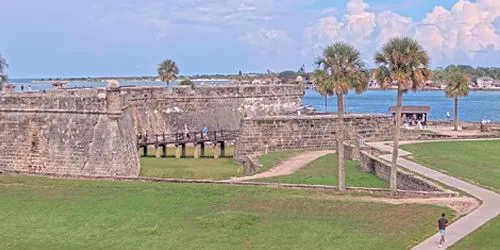 Castillo de San Marcos en San Agustín Cámara web