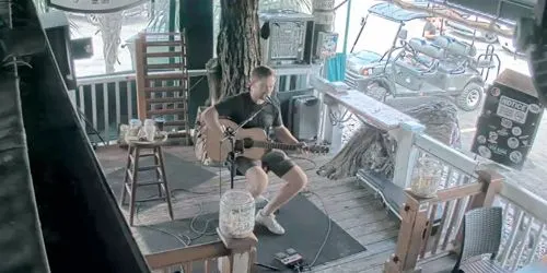 Hog's Breath Saloon bar scene webcam - Key West