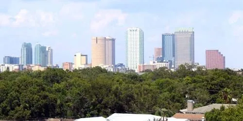 View of skyscrapers Webcam