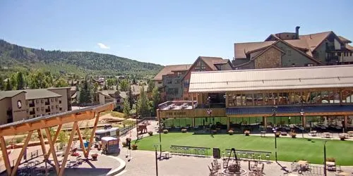 Plaza del barco de vapor webcam - Steamboat Springs