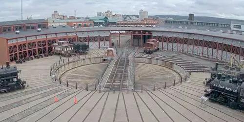 Lieu historique national de Steamtown webcam - Scranton