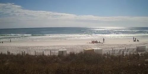 Sterling Shores beach, surf, panoramic view webcam - Destin