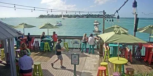 Sunset Key Dr Island from Ocean Key Resort webcam - Key West