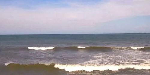 Surfistas en la isla de Hatteras Cámara web