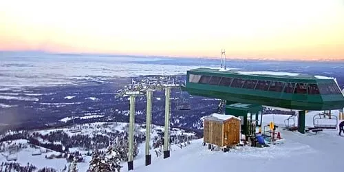 Grand Targhee Resort - panorama du haut Caméra web