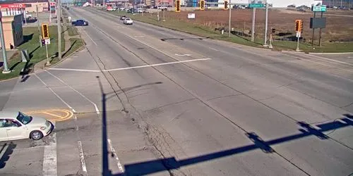 Circulation routière dans le village de Tilton webcam - Danville