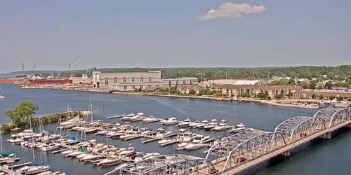 Door County Maritime Museum Tower in Sturgeon Bay webcam