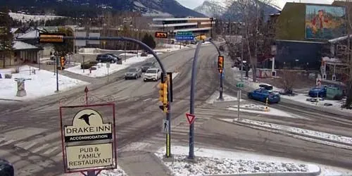 Circulation dans le centre-ville webcam - Canmore