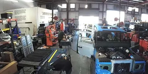 Car tuning workshop webcam - Orlando