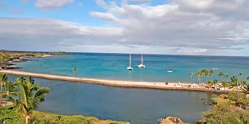 Plage de Waikoloa webcam - Kailua-Kona