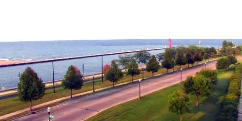 Bord de l'eau du lac Michigan webcam - Kenosha