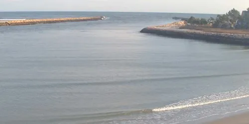 Wells Harbour, plage de l'île Drakes webcam - York