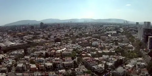 Panorama de la parte occidental de la ciudad webcam