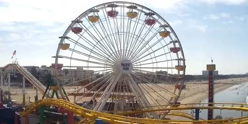 Grande roue dans Pacific Park Caméra web