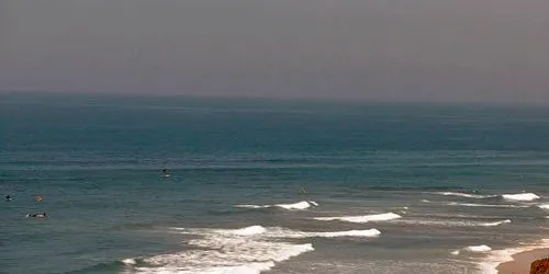 Planche à voile sur la côte Caméra web