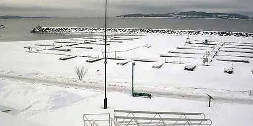 Yacht Club dans le golfe du Saint-Laurent webcam - Sept-Îles